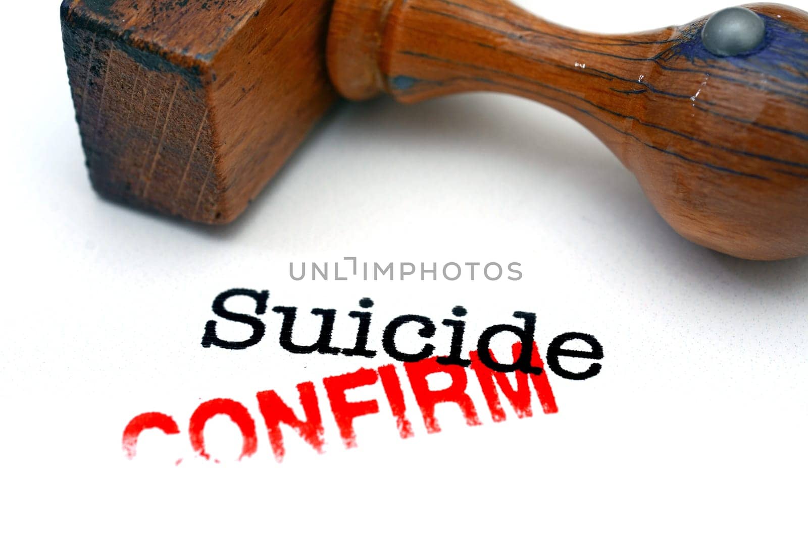 Suicide confirm