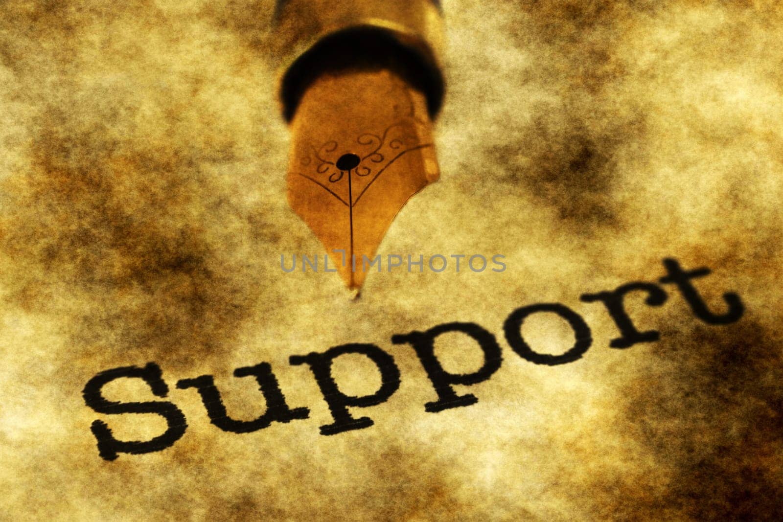 Support and pen concept