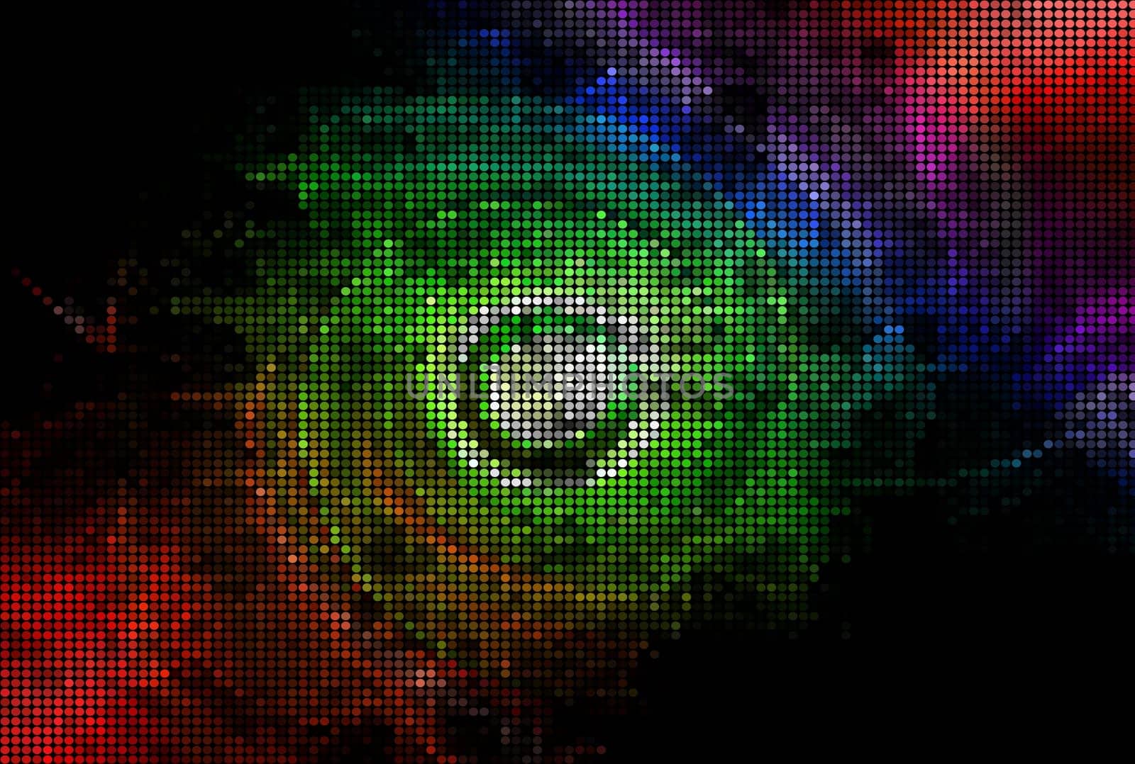 Colorful circles background