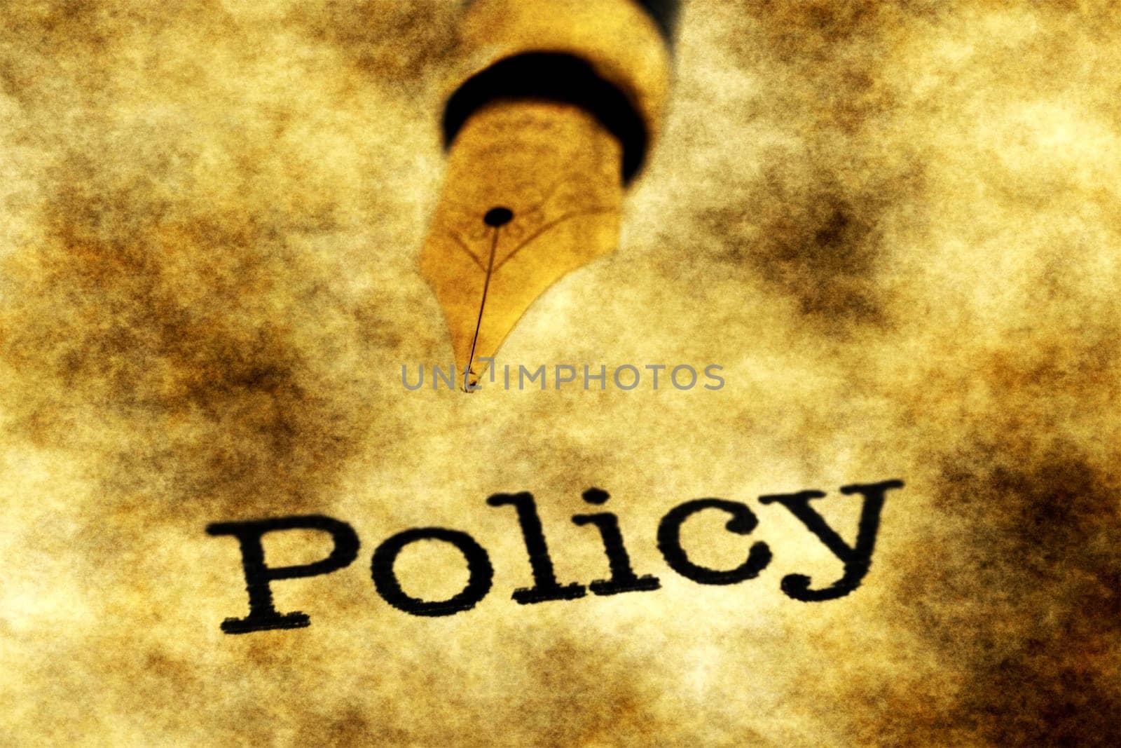 Policy and pen