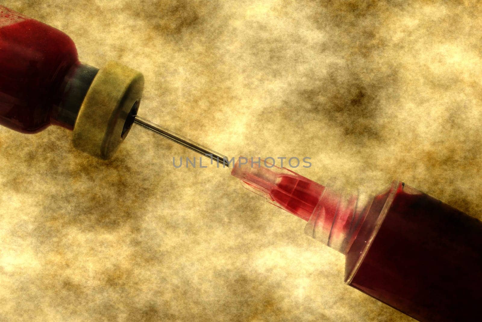 Syringe and vial