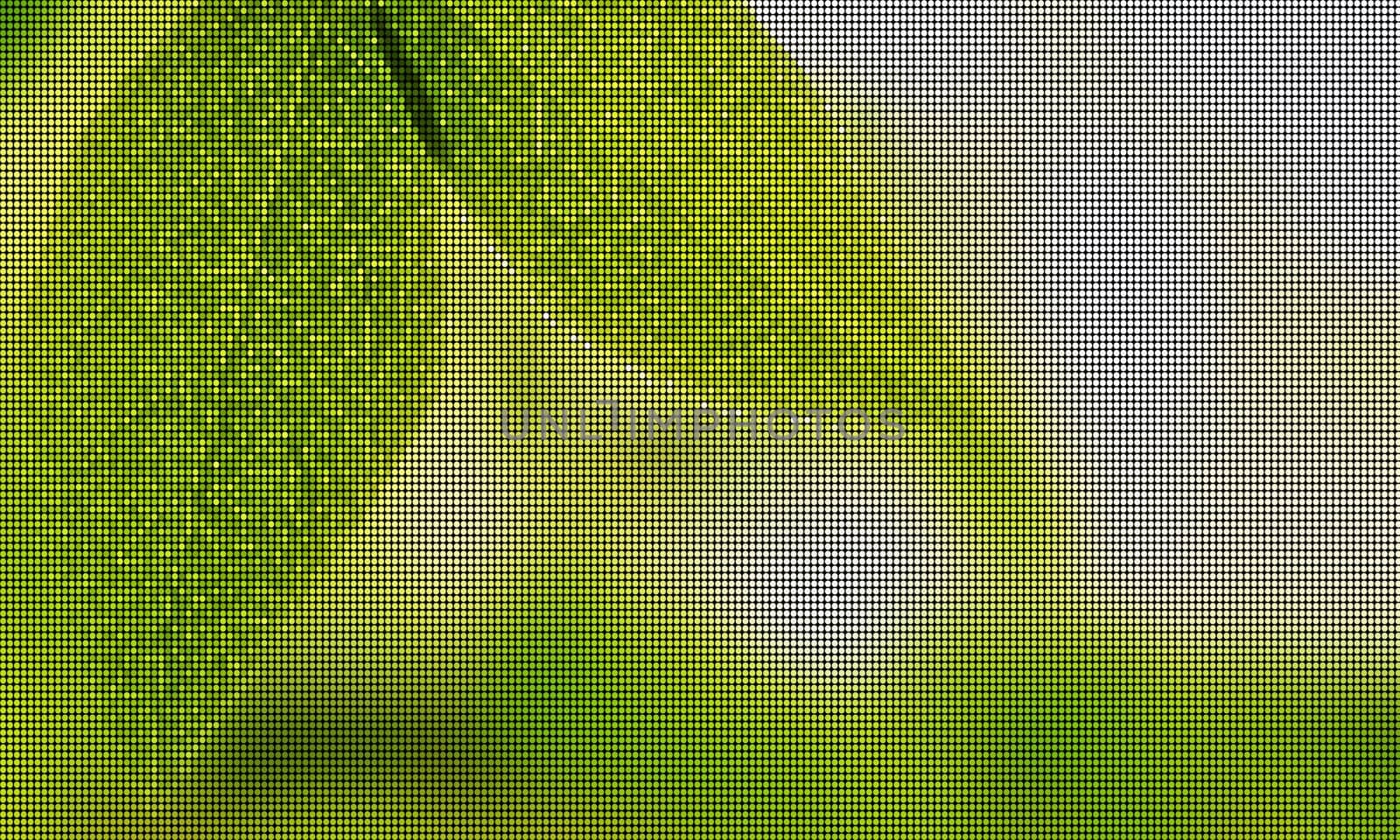 Green circles background
