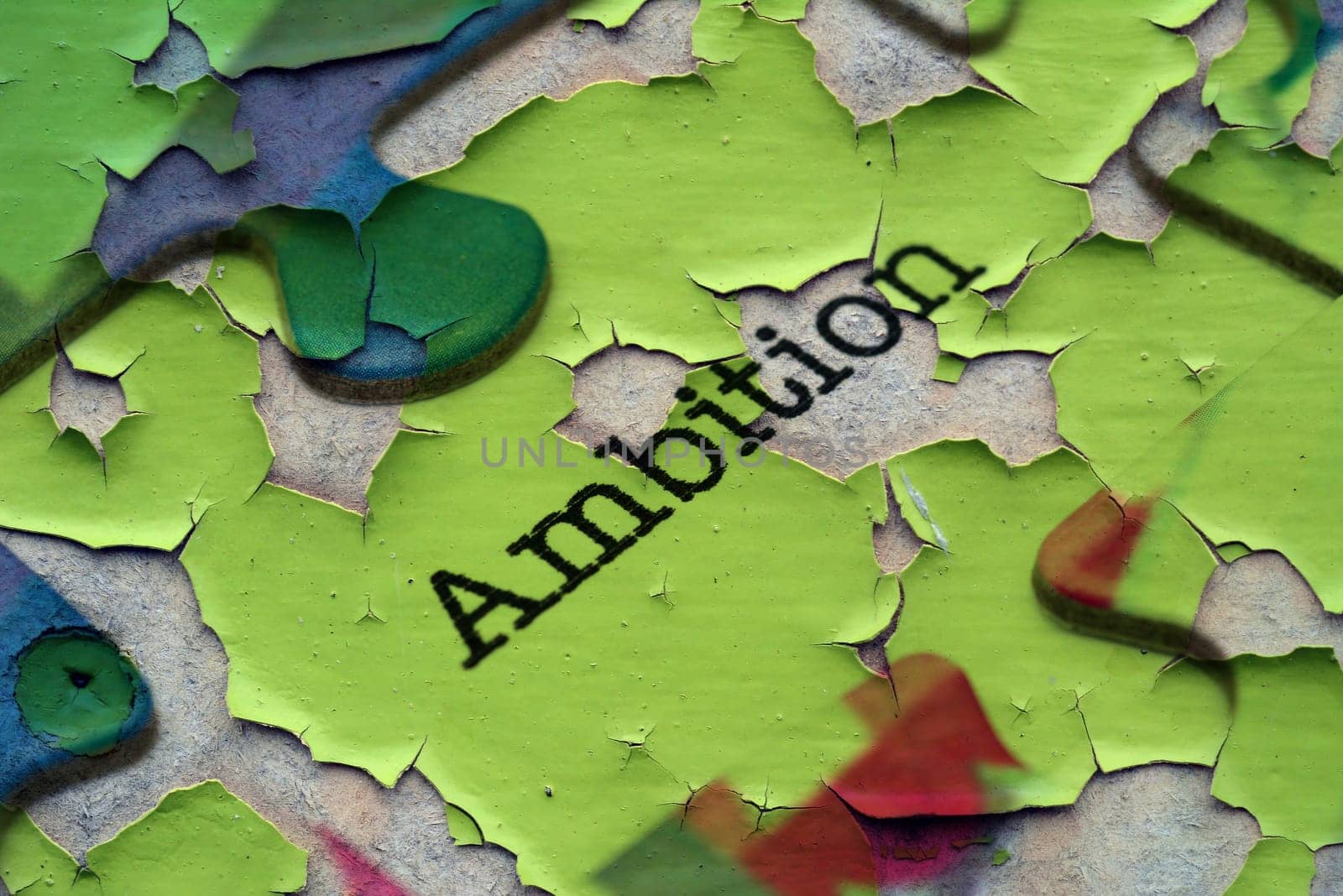 Ambition puzzle concept