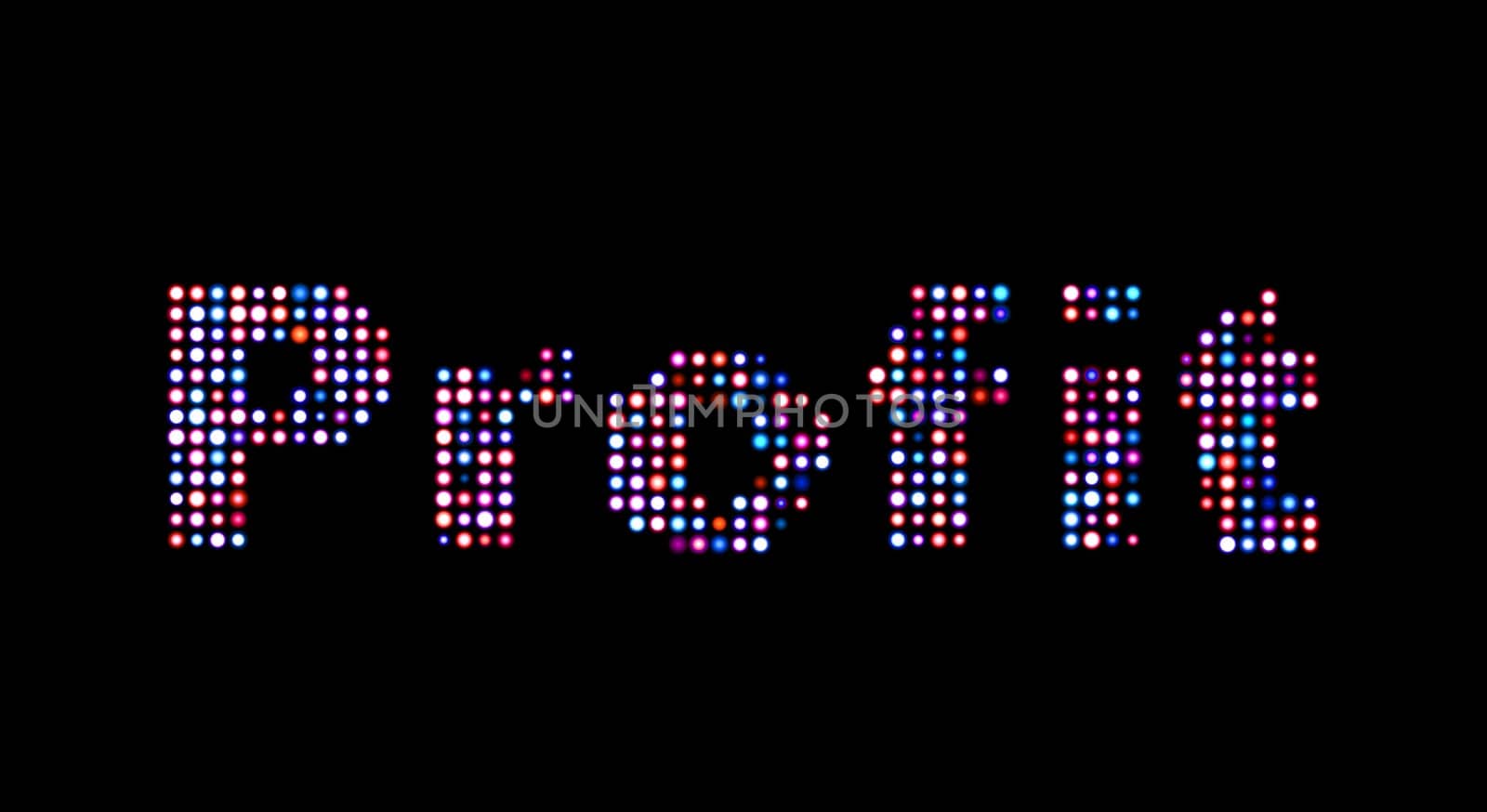Profit led text
