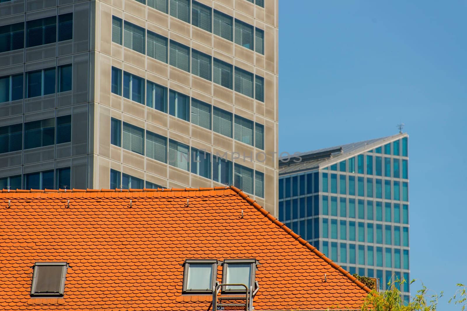 Modern facade in munich