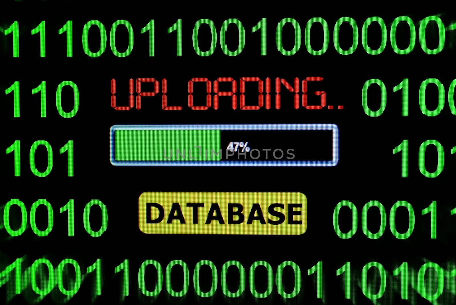 Upload database