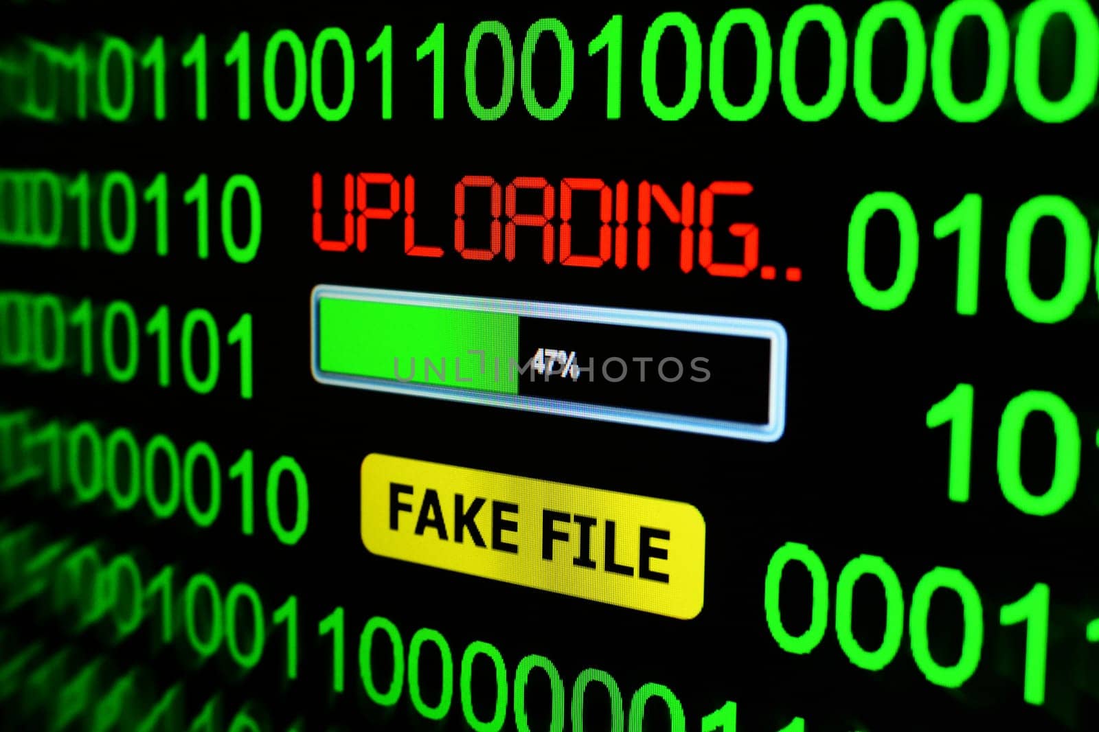 Upload fake file