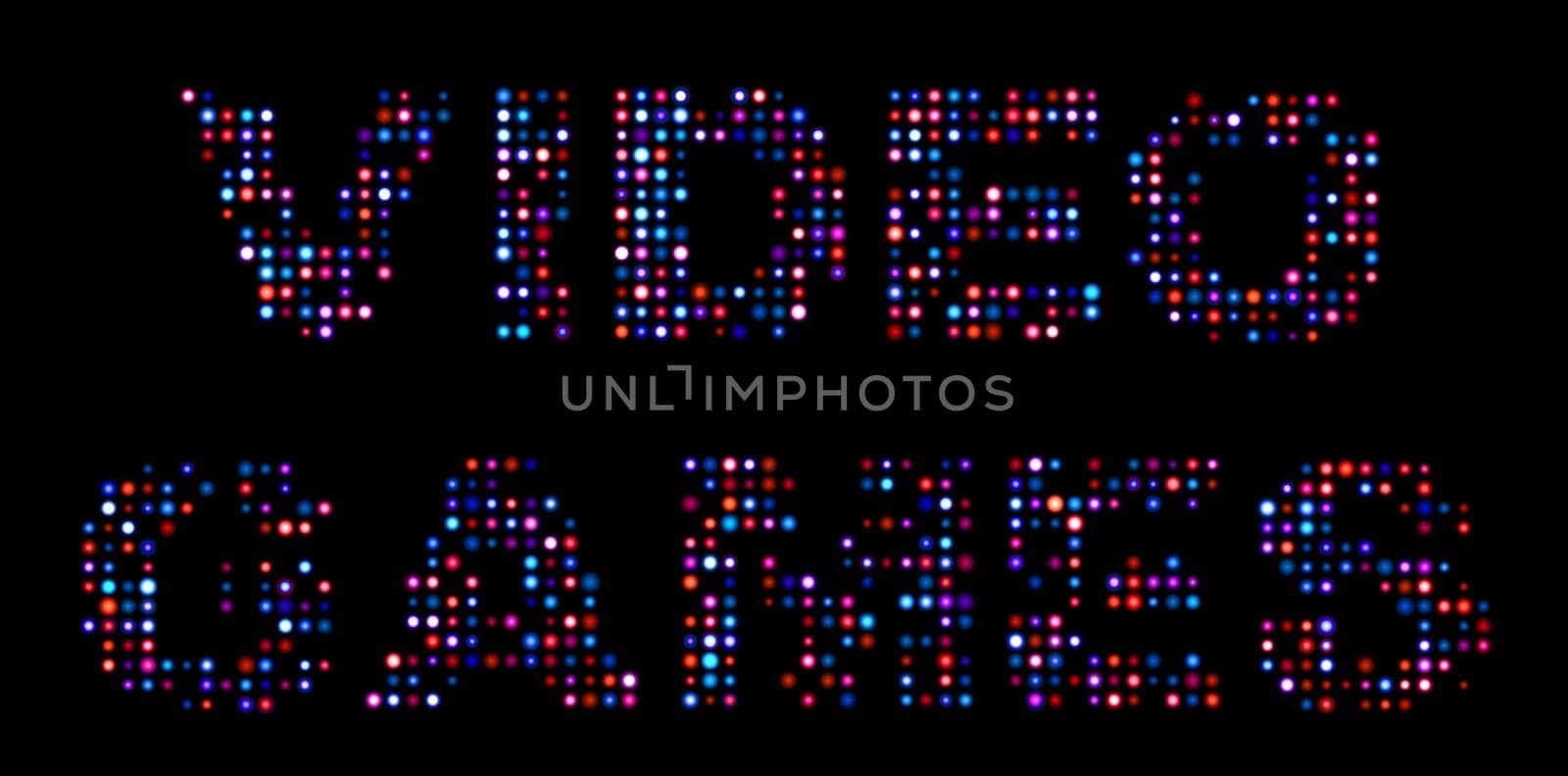 Video games led sign
