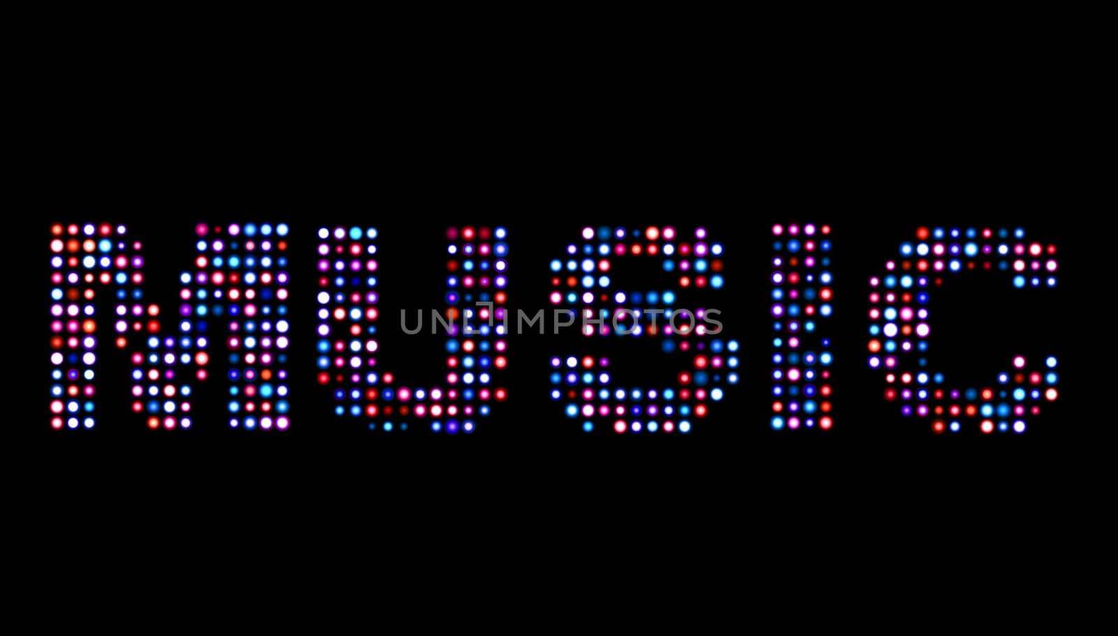 Music led sign