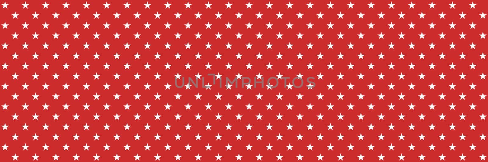 Seamless red wrapping texture with white stars