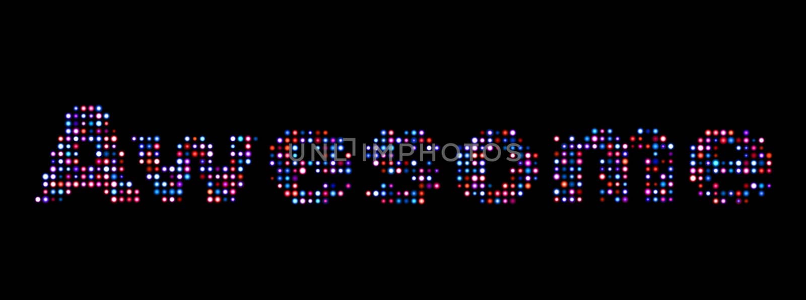 Awesome led text