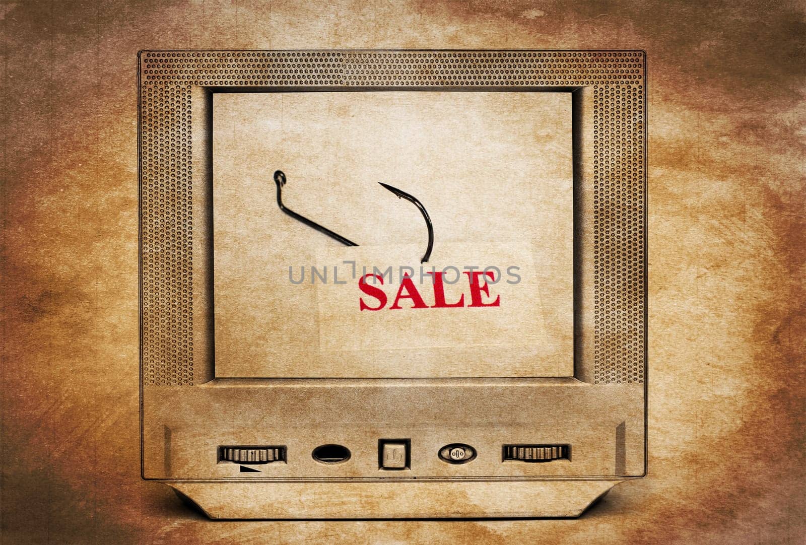Sale bait on TV