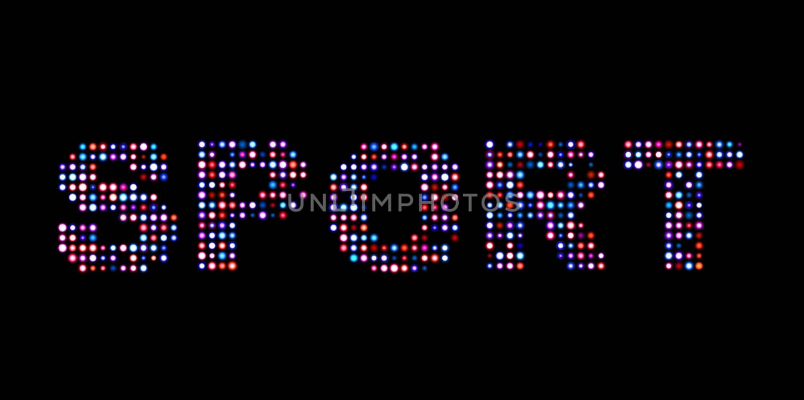 Sport led text