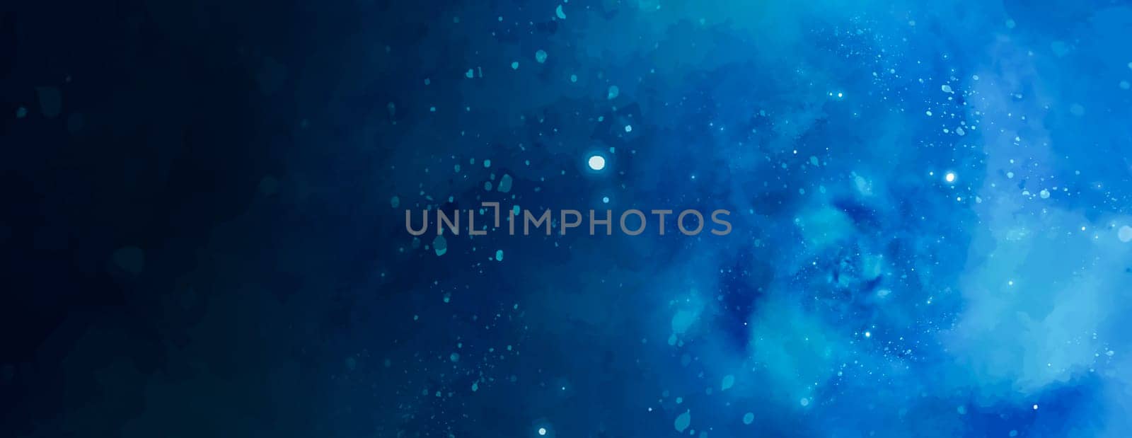 Abstract blue background with spiral. Swirling radial futuristic pattern.