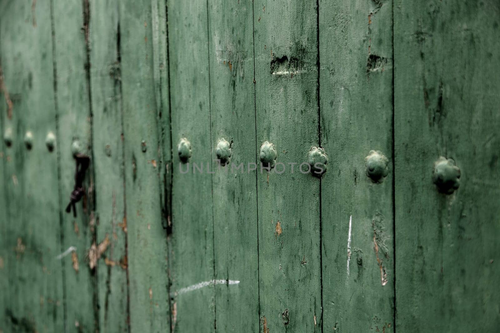 Wood background detail on an old door