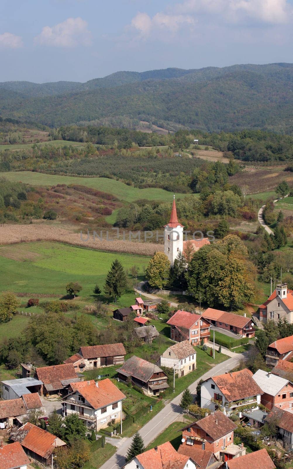 Church of Saint John the Baptist in Gornja Jelenska, Croatia