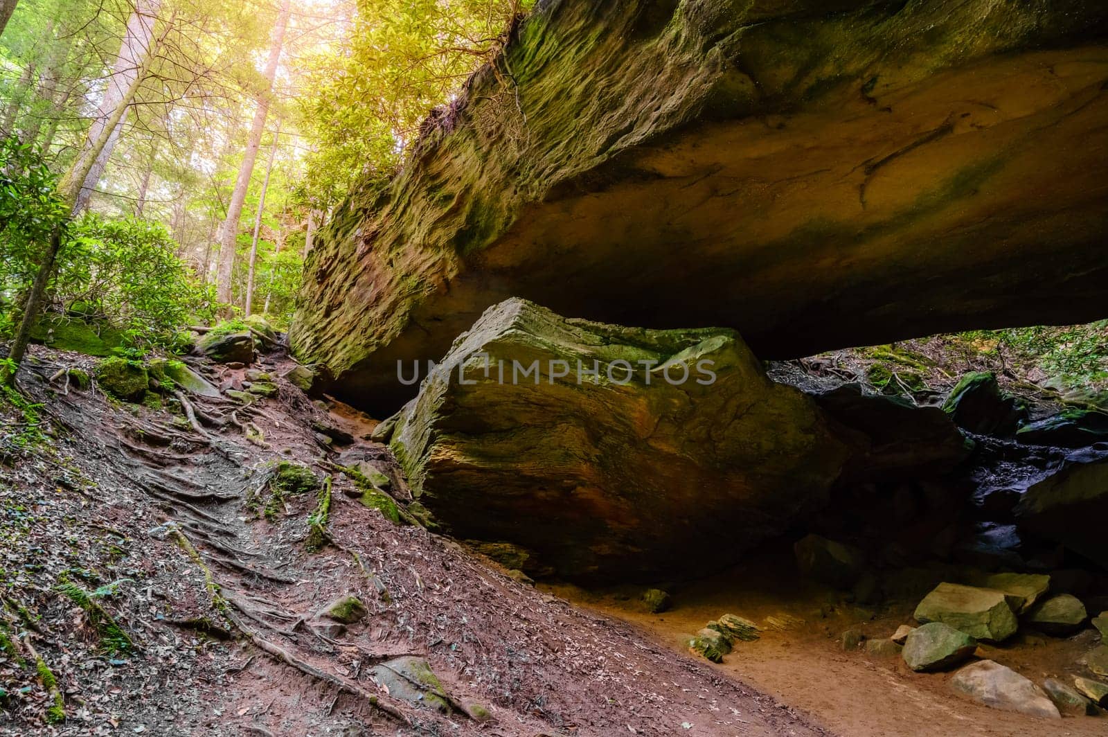 Henson's Arch in Red River Gorge in Kentucky