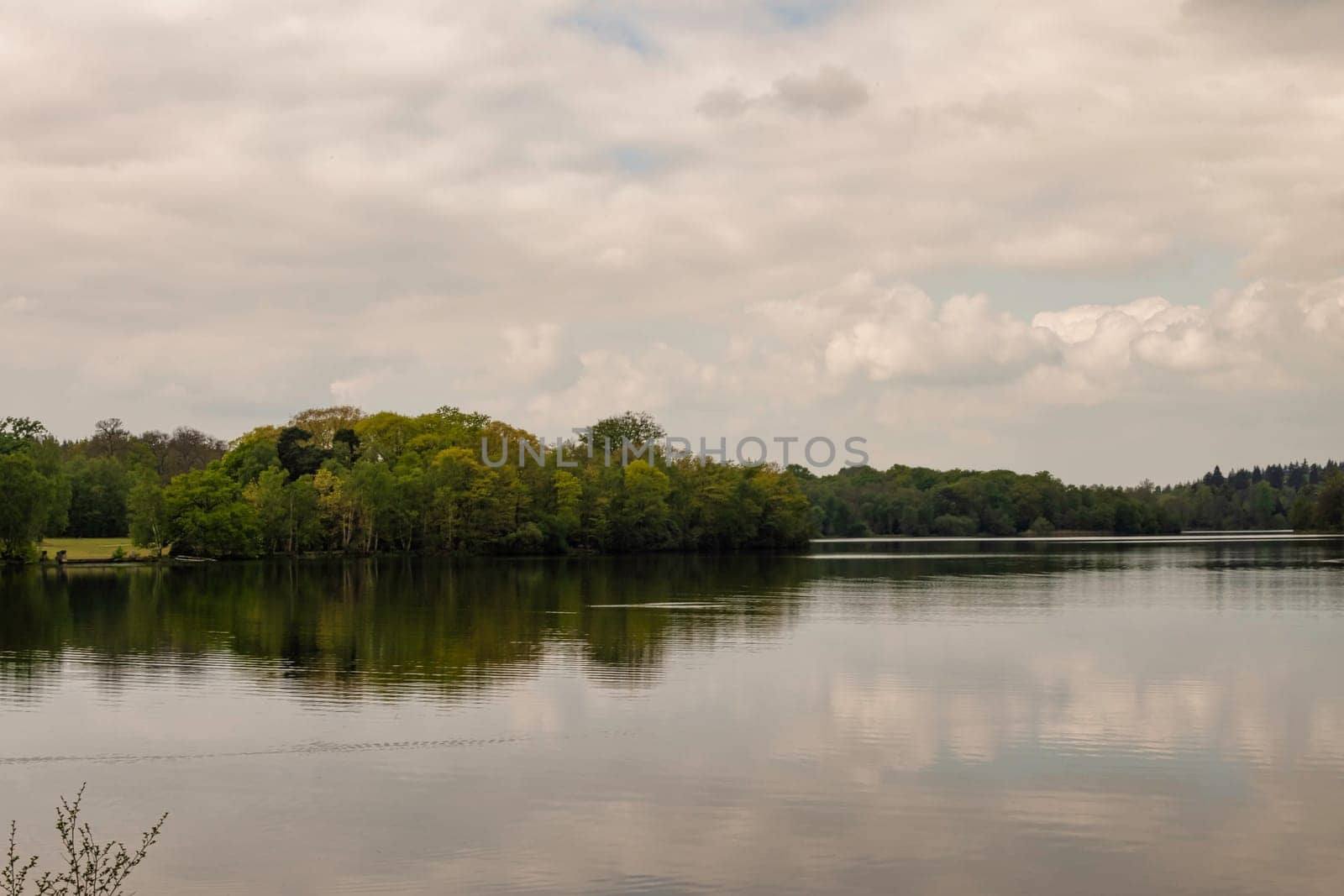 Virginia Water Lake in Windsor Great Park, United Kingdom