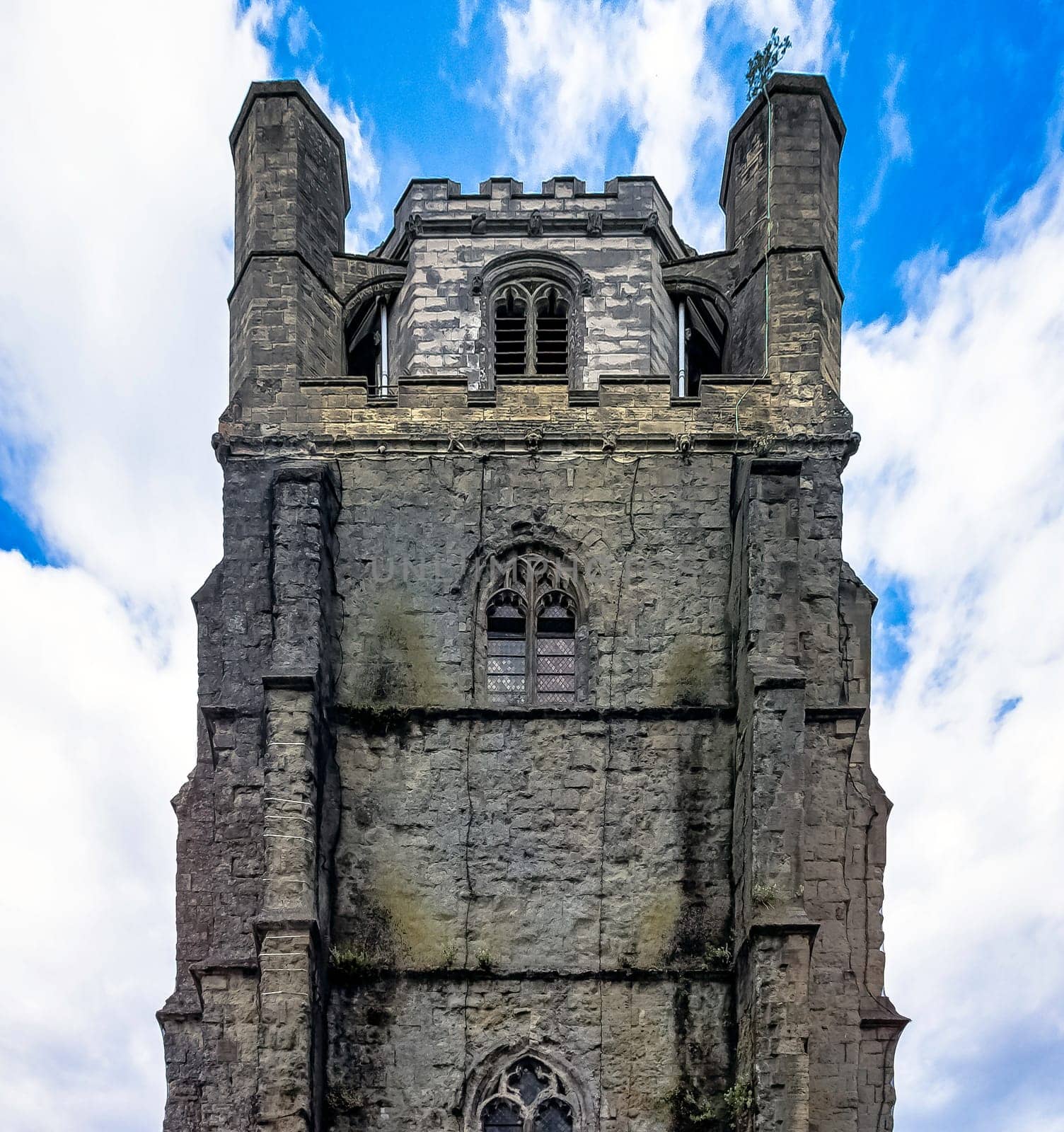 Chichester Cathedral (Cathedral Church of the Holy Trinity) free-standing medieval bell tower known as campanile in Chichester, West Sussex, United Kingdom