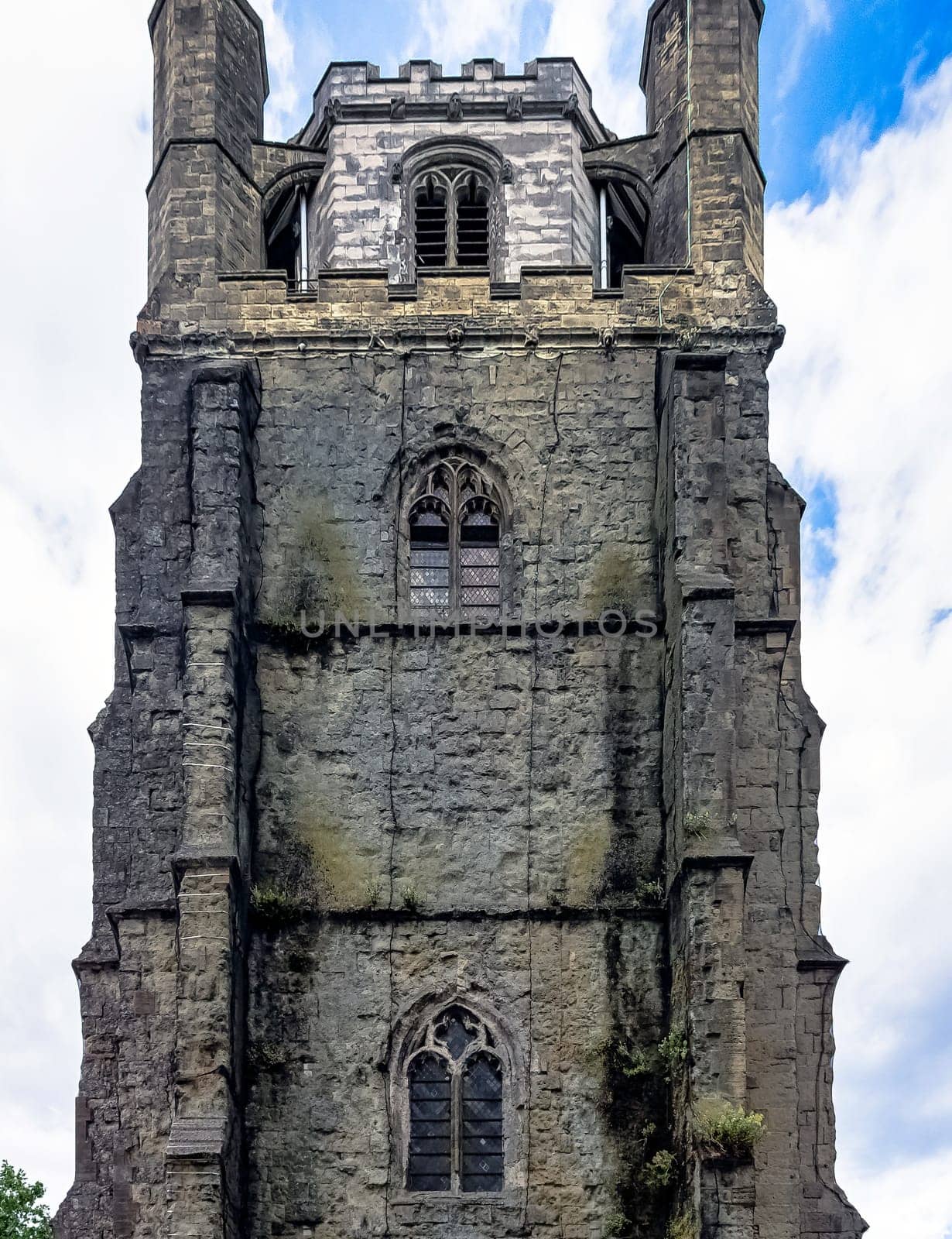 Chichester Cathedral (Cathedral Church of the Holy Trinity) free-standing medieval bell tower known as campanile in Chichester, West Sussex, United Kingdom
