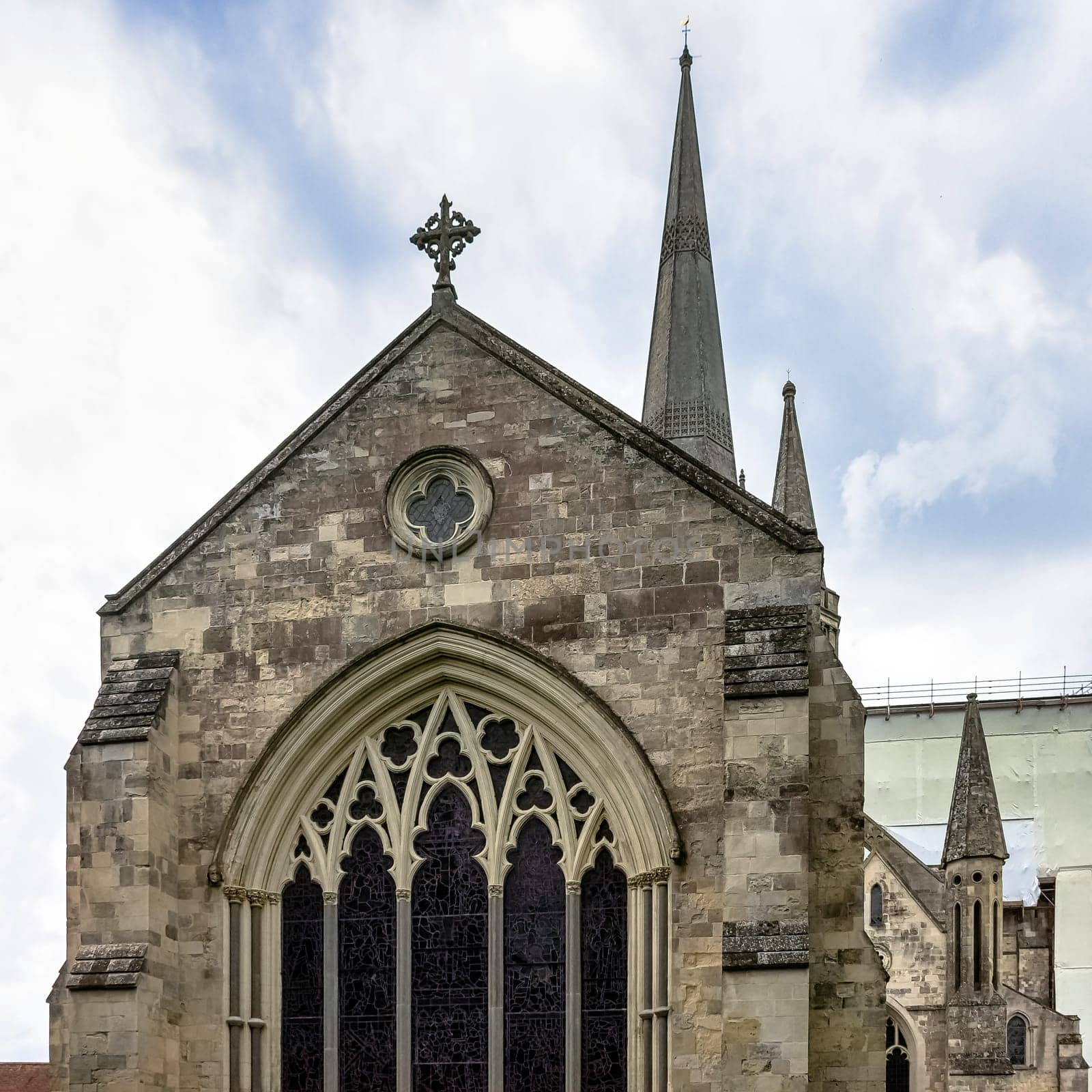 Chichester Cathedral, formally known as the Cathedral Church of the Holy Trinity in Chichester, West Sussex, United Kingdom