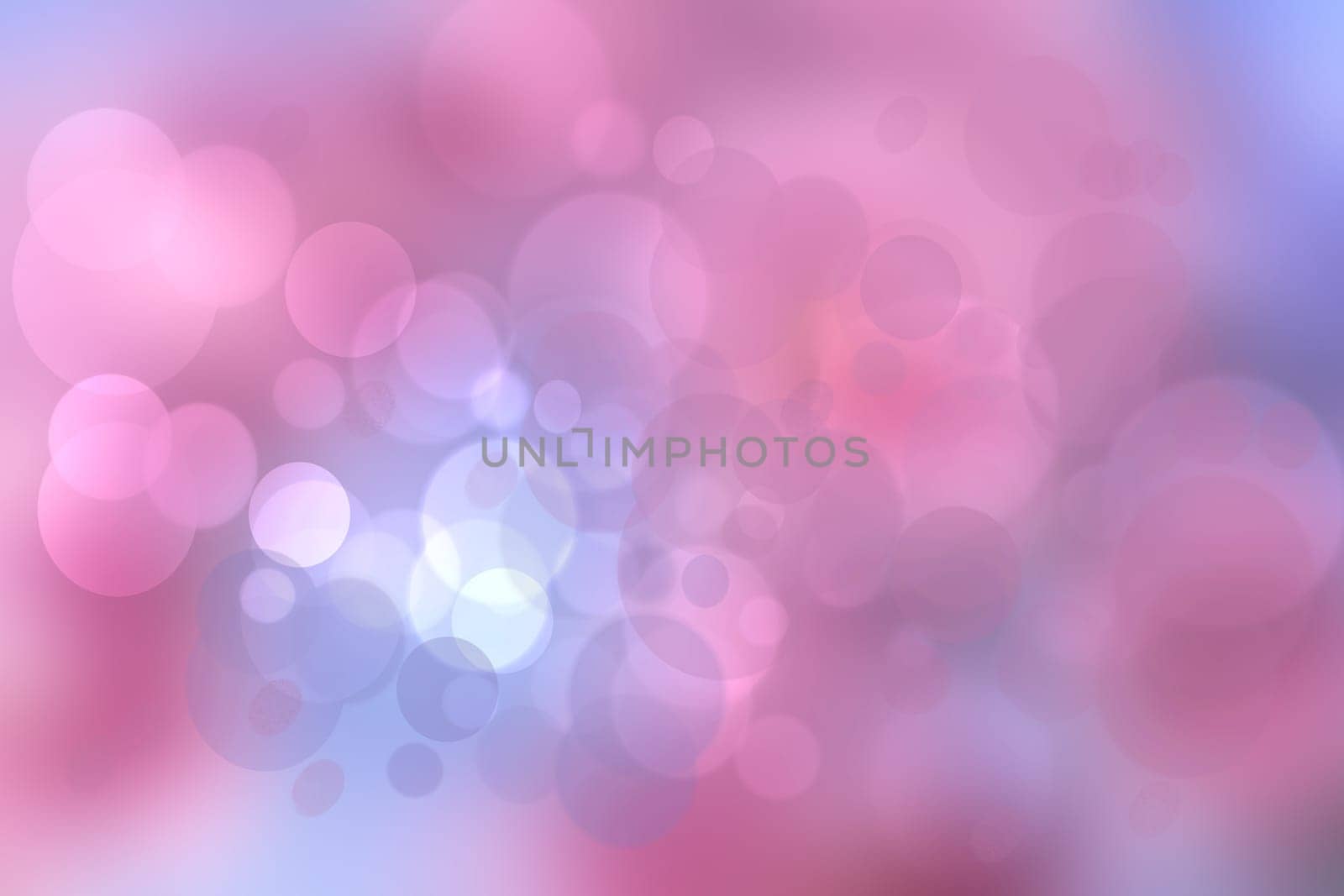 Abstract blurred fresh vivid spring summer light delicate pastel pink orange bokeh background texture with bright circular soft color lights. Beautiful backdrop illustration.