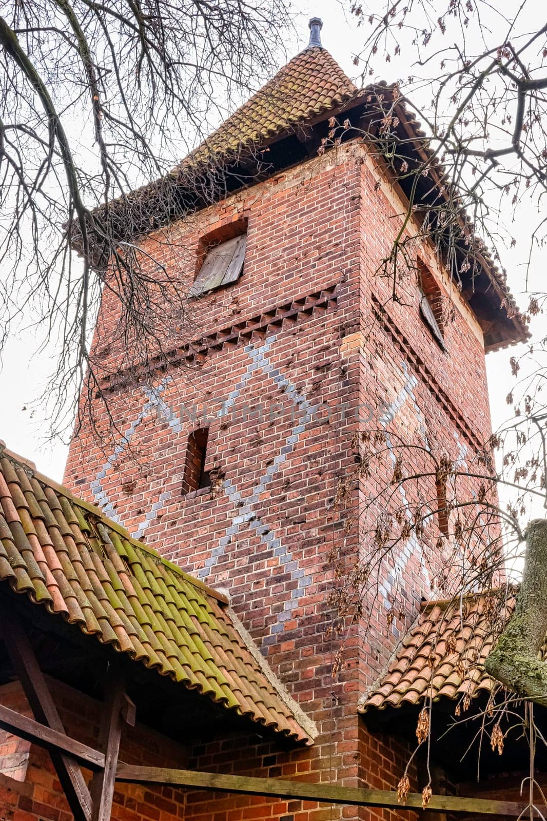 Castle of the Teutonic Order in Malbork - the largest castle in the world by land area in Malbork, Pomerania, Poland