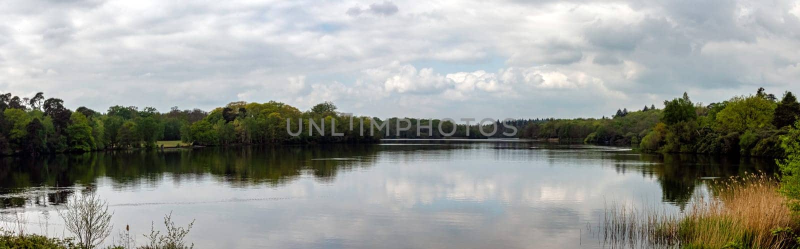 Virginia Water Lake in Windsor Great Park, United Kingdom