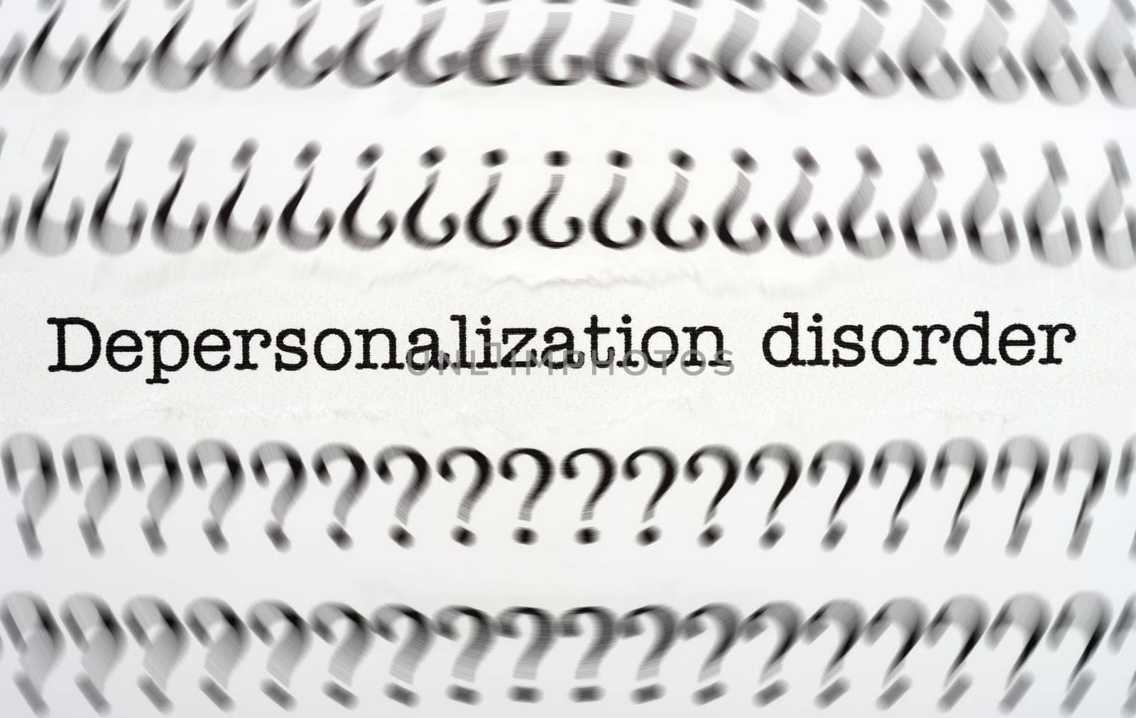 Depersonalization disorder