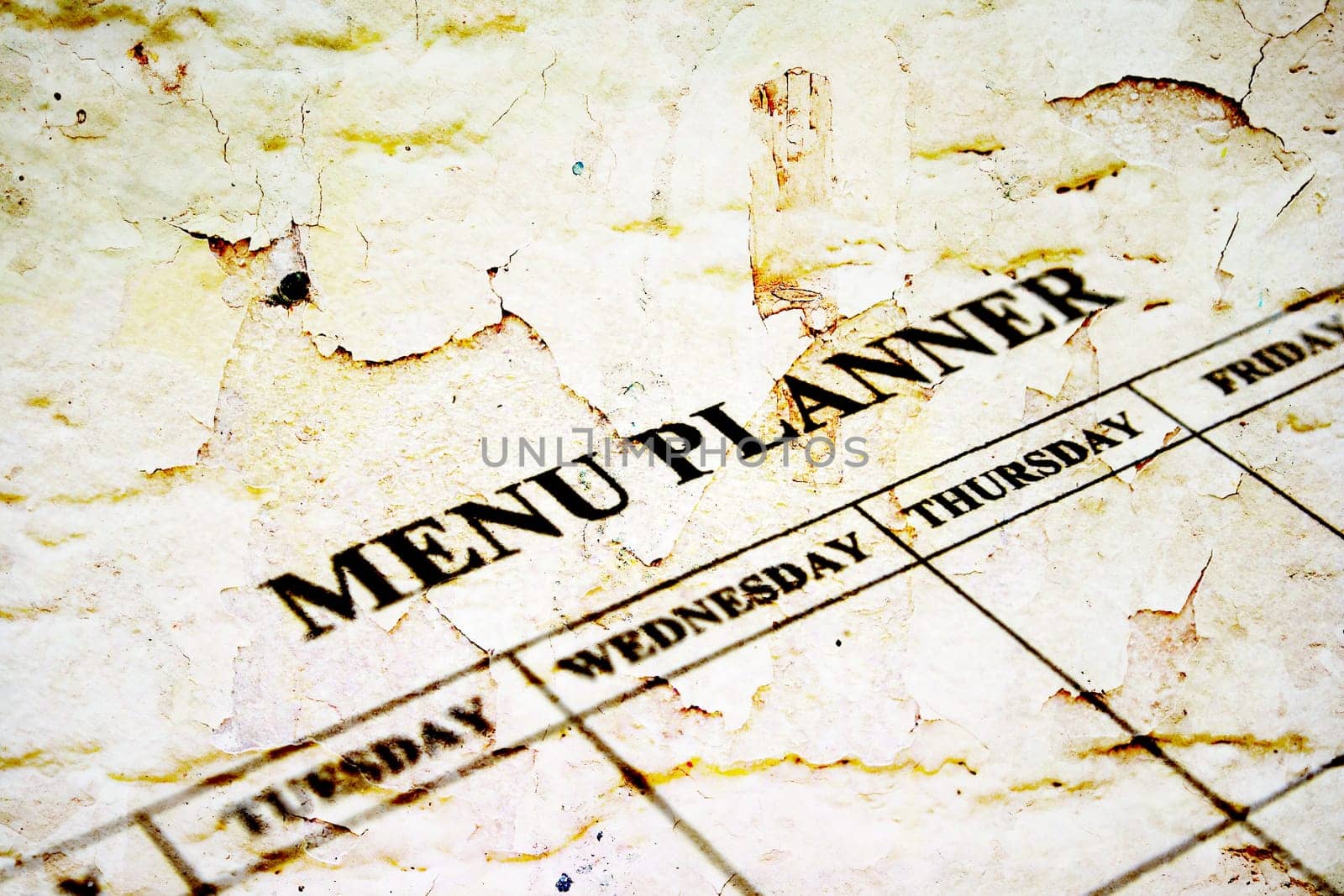 Menu planner
