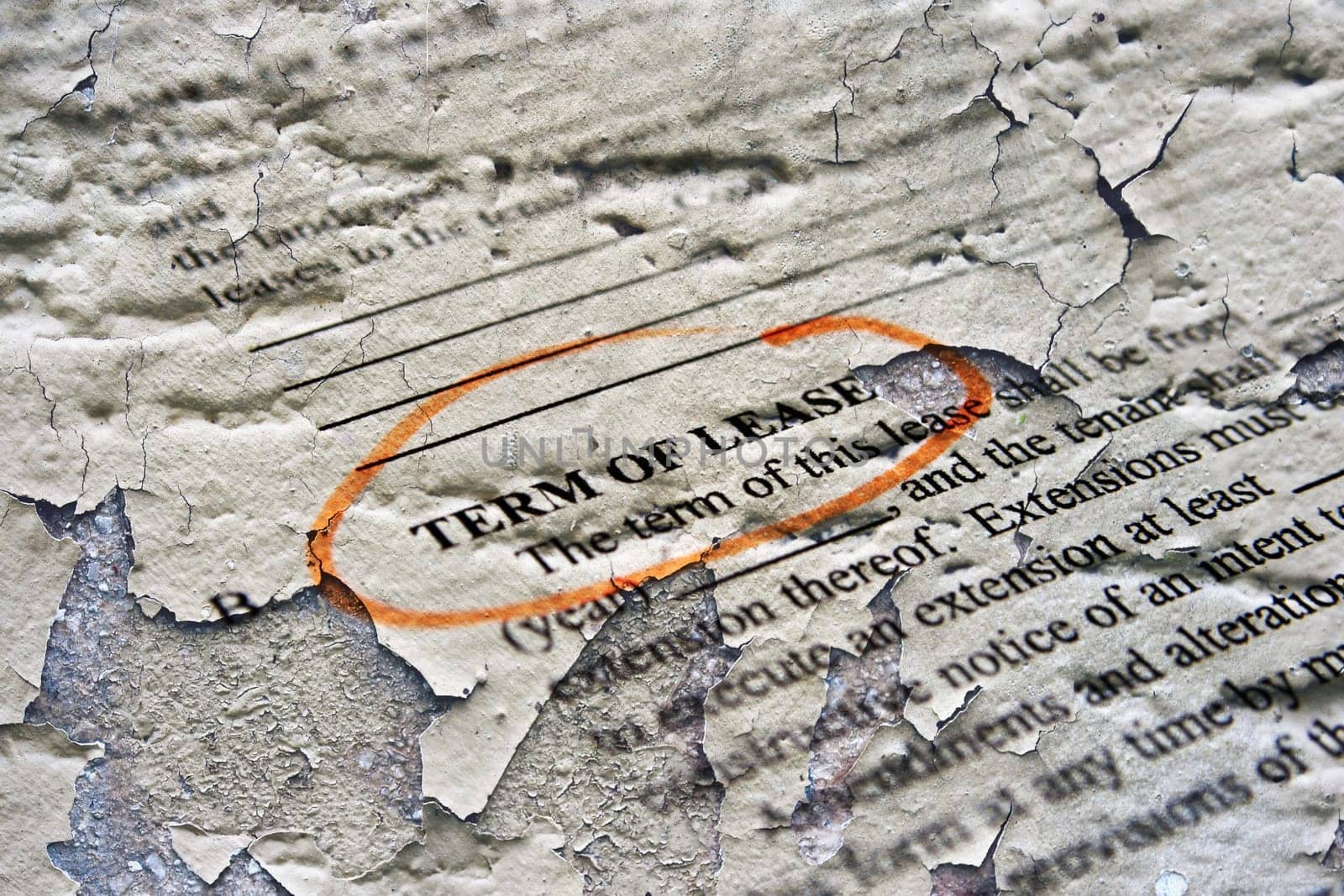 Term of lease