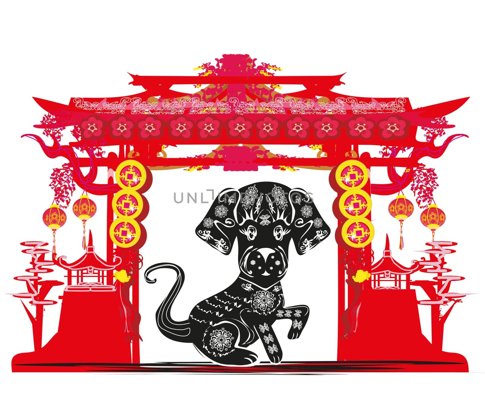 Chinese zodiac the year of Dog
