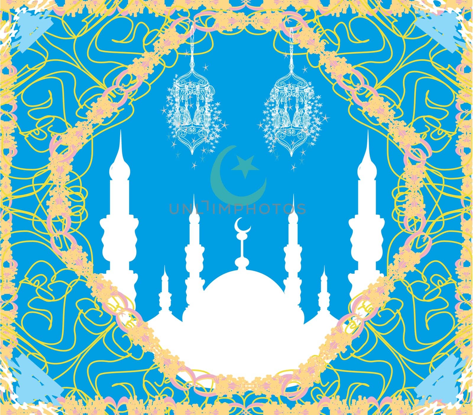 Ramadan Kareem Design card