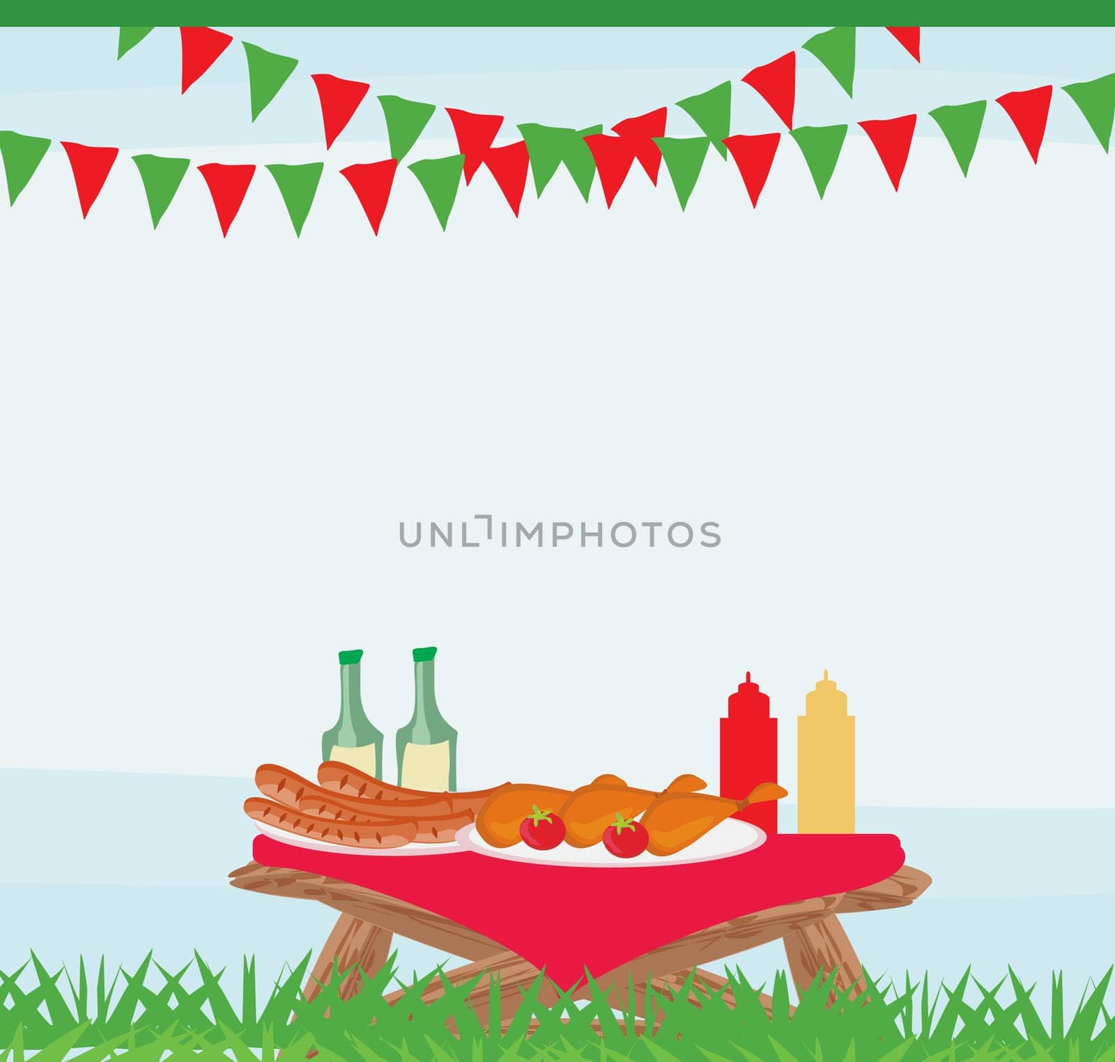 Barbecue Party Invitation