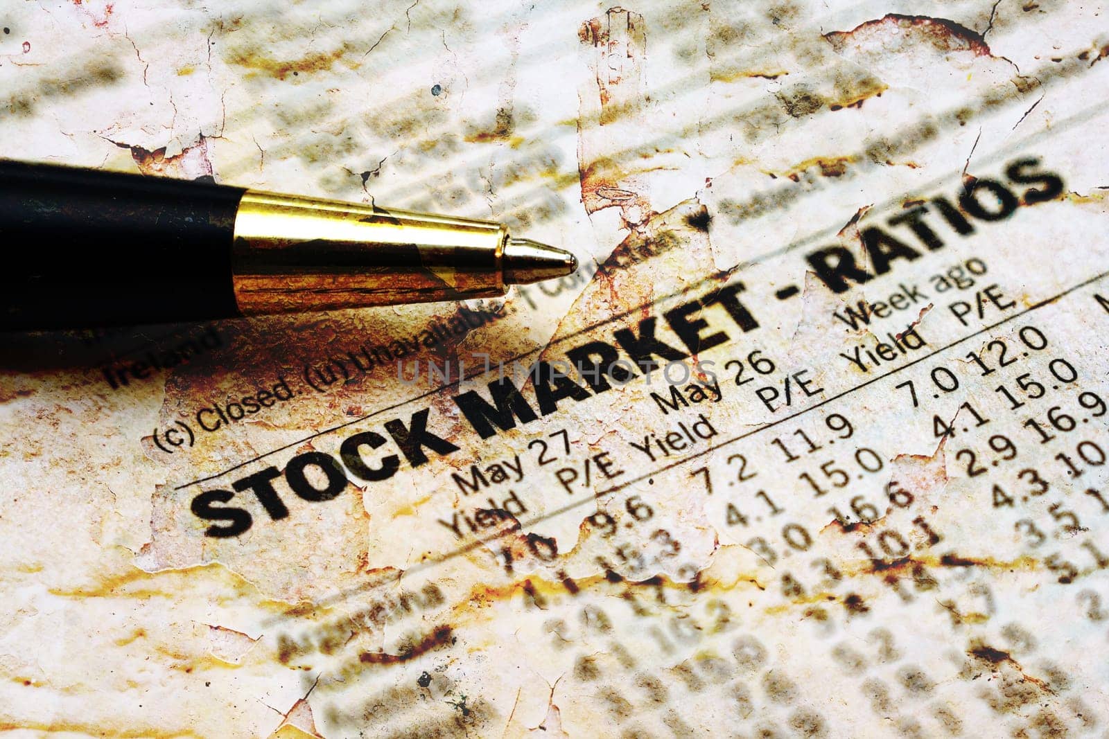 Stock market report
