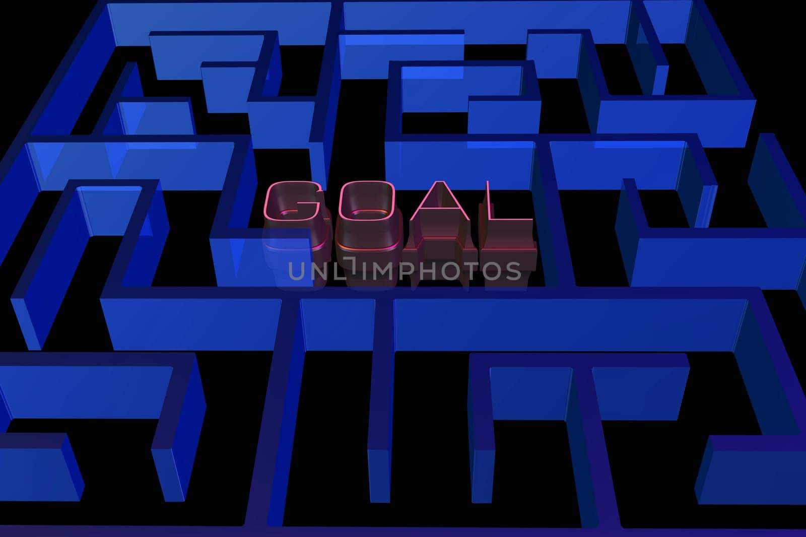 Goal maze concept