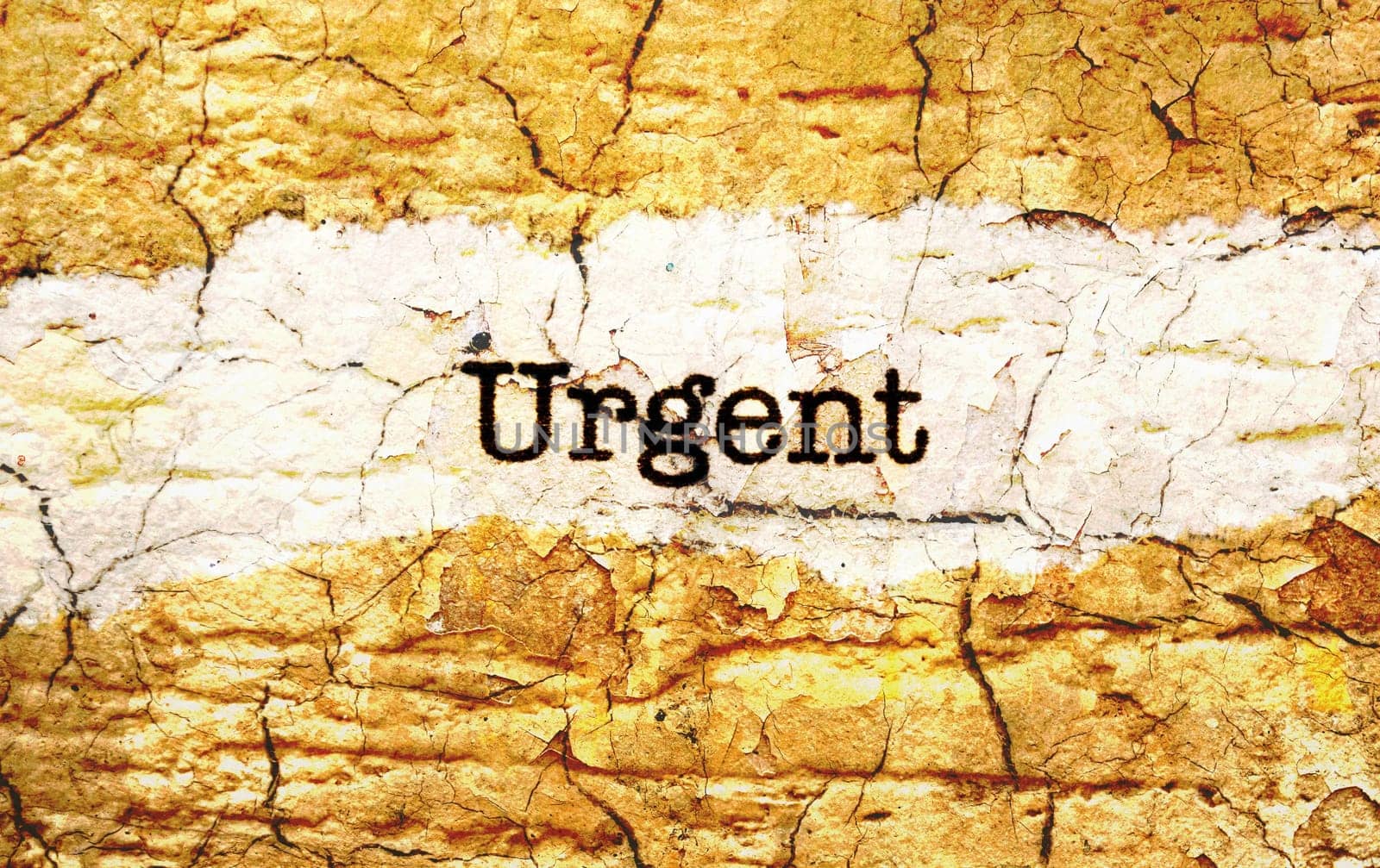 Urgent grunge  concept