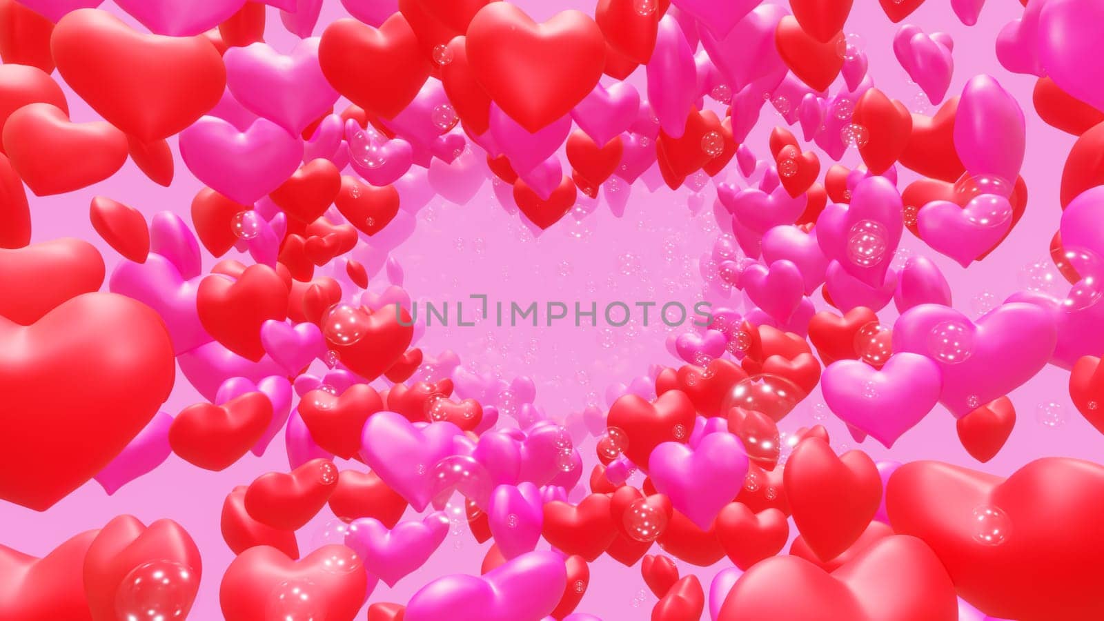 3D illustration Background for advertising and wallpaper in wedding and celebrate scene. 3D rendering in decorative concept.