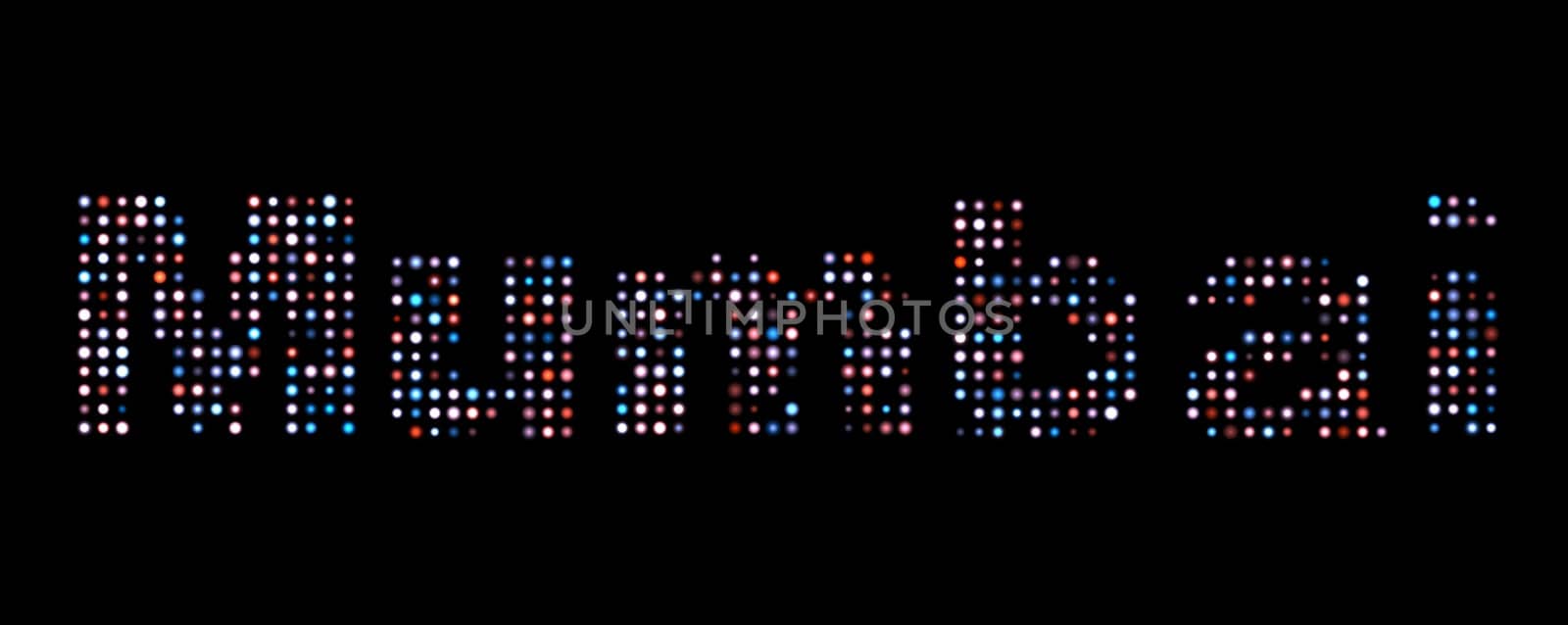 Mumbai led text