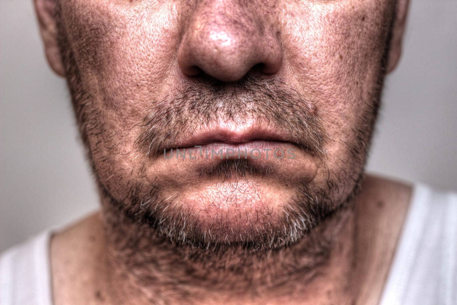 Artistic dark portrait