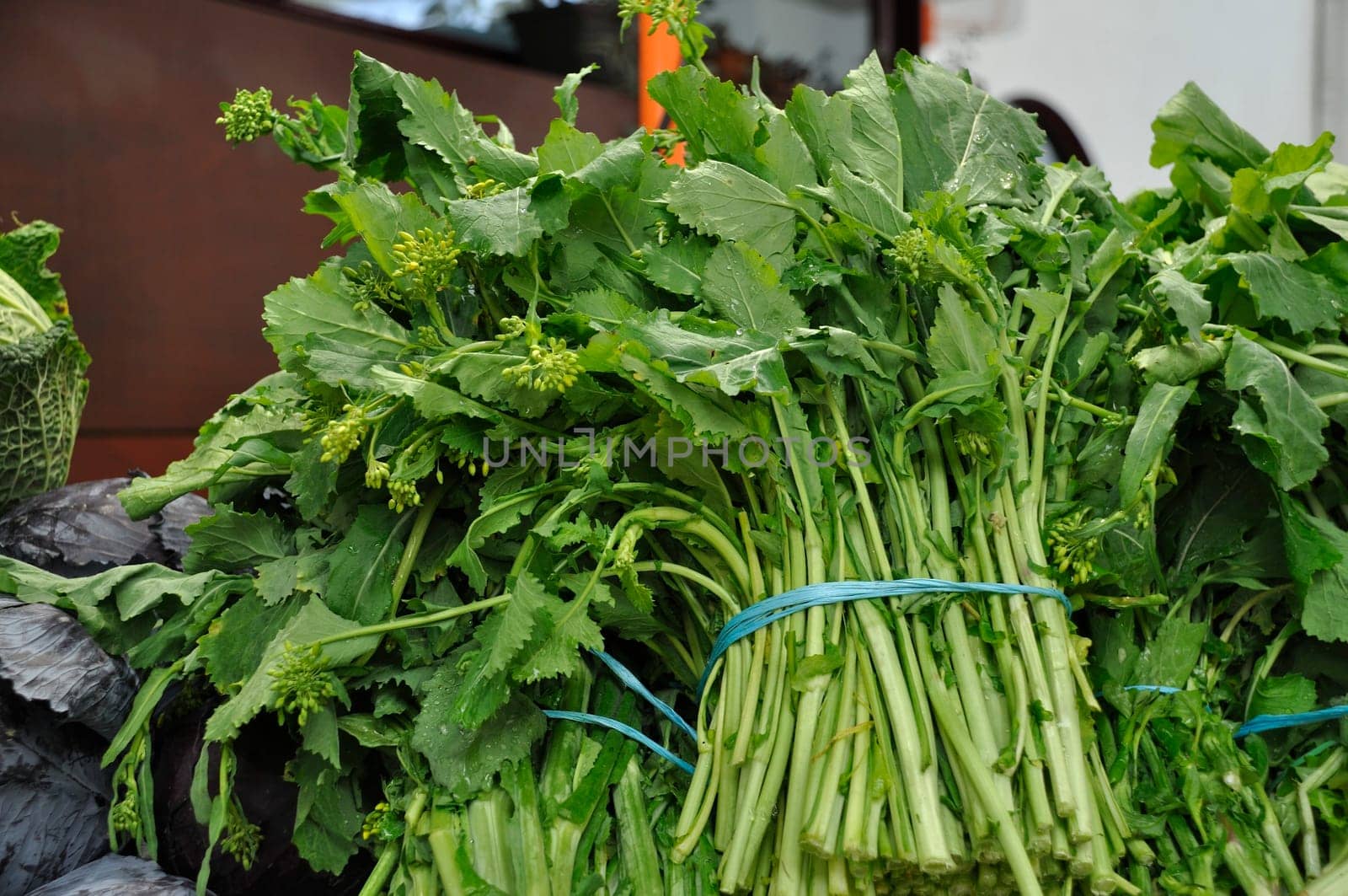 Vegetables in a Portuguese market