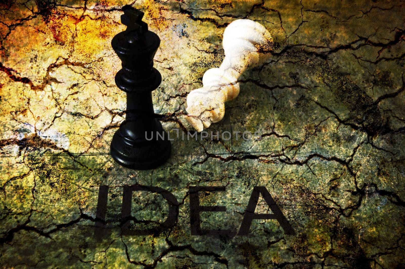 Chess and idea concept