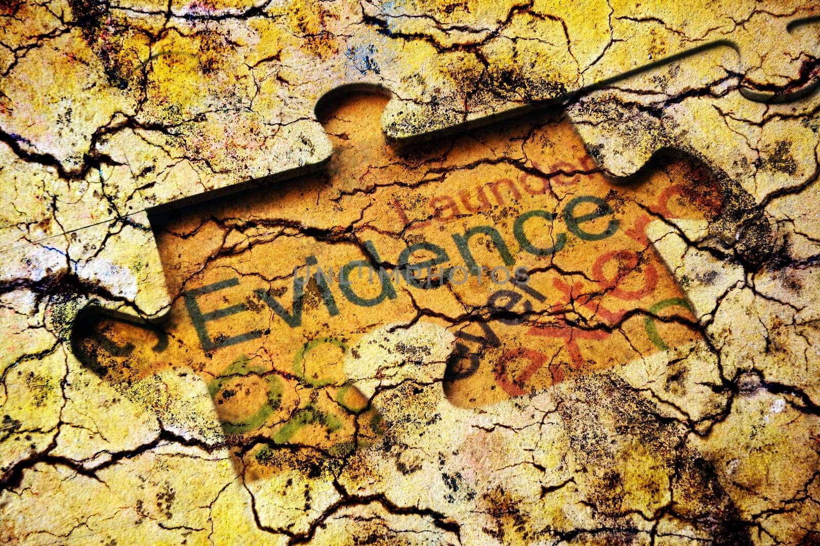 Evidence puzzle concept
