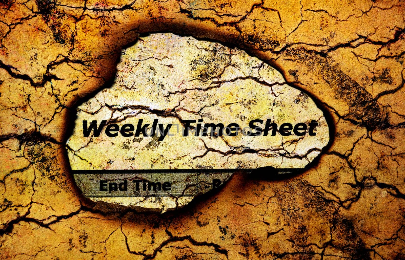 Weekly time sheet