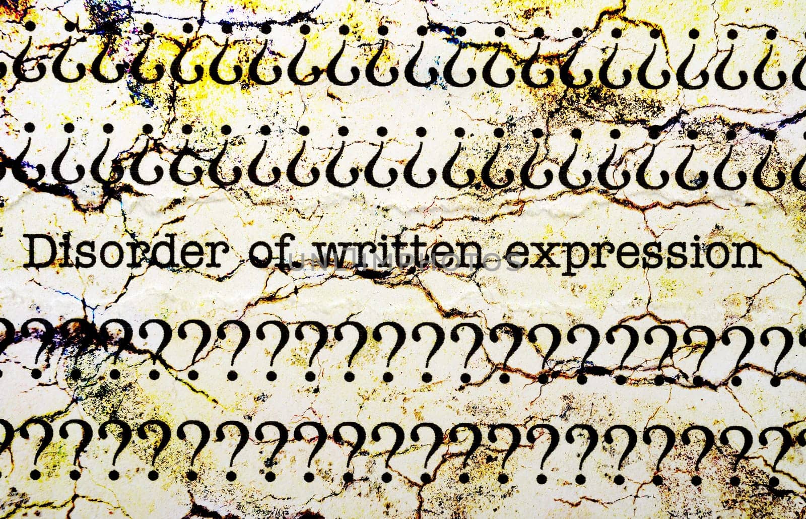 DIsorder of written expression