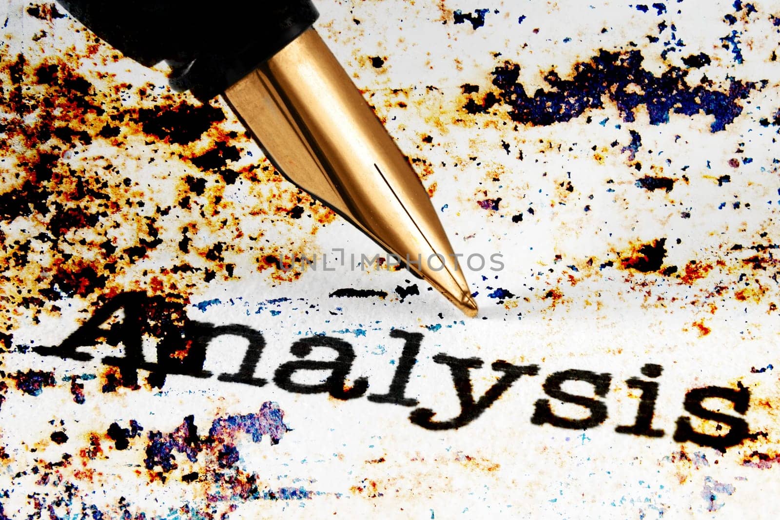 Fountain pen on analysis