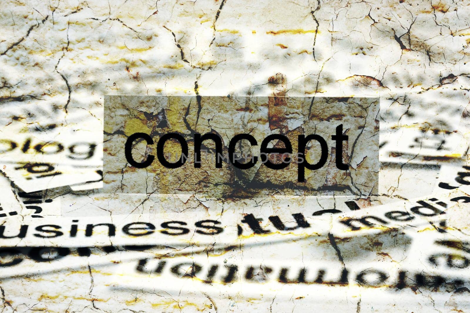 Concept word cloud