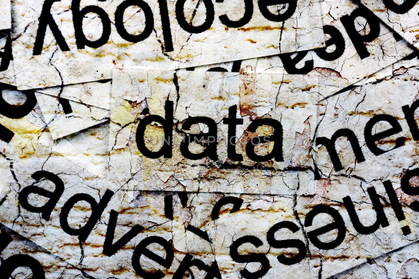 Data word cloud