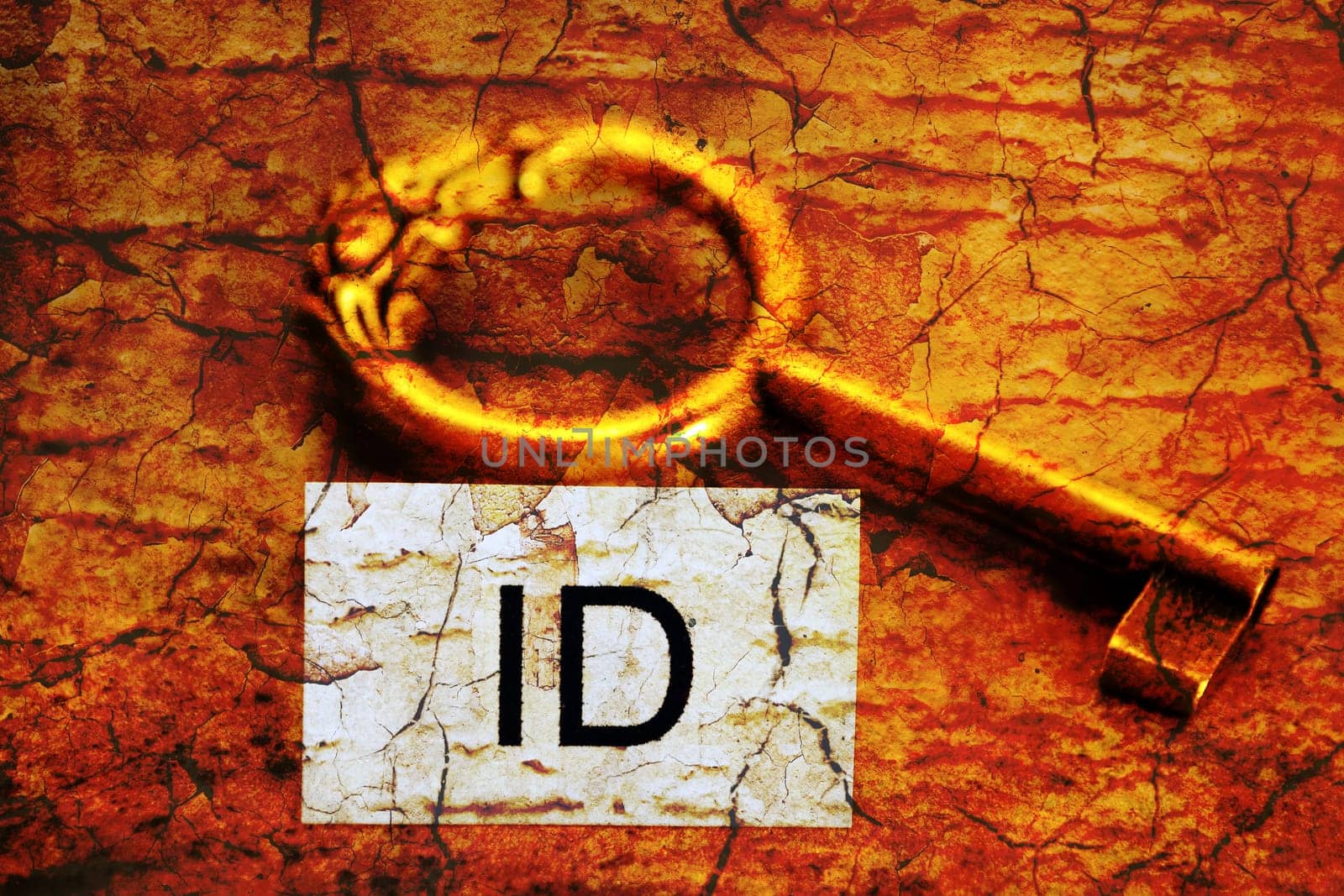 Id tag and old key