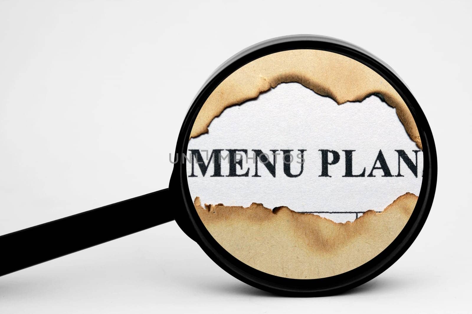 Menu plan